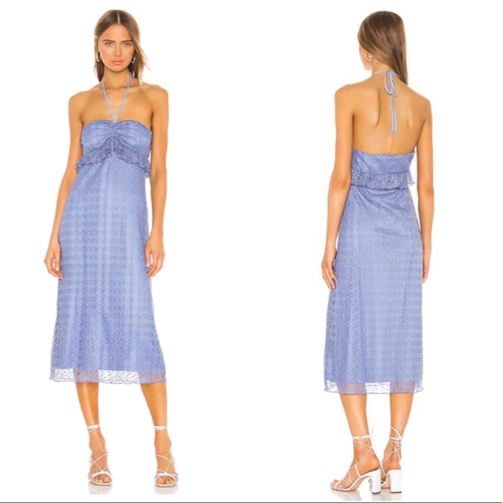 Tularosa Gracelynn Dress in Blue Sapphire